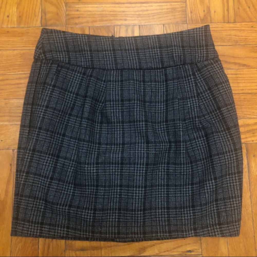 Faux Tweed Skirt